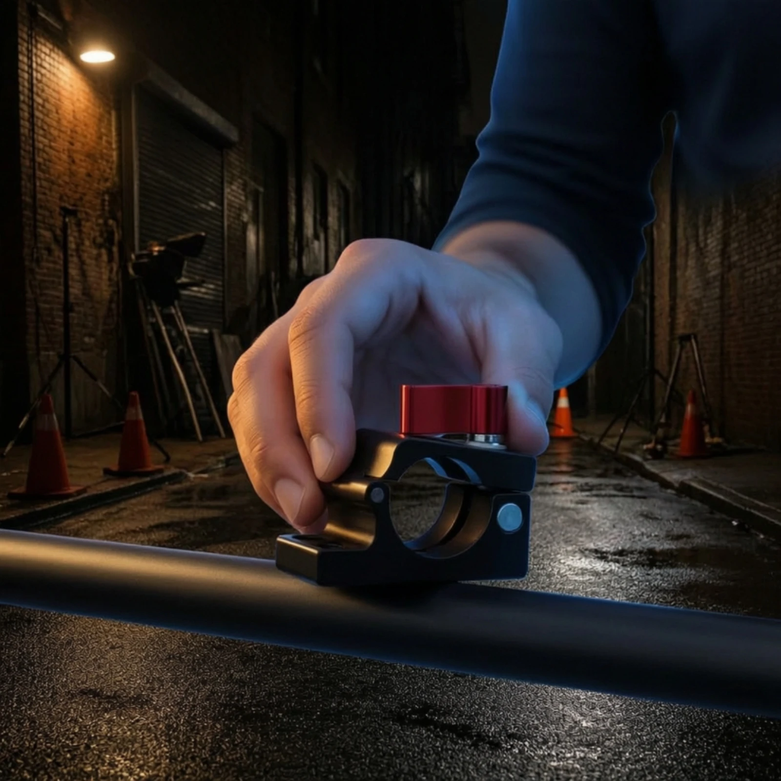 Mounting Bracket Scratch-Resistant Stabilizer Tube Clamp with Multiple Mounting Interfaces for Filmmakers
