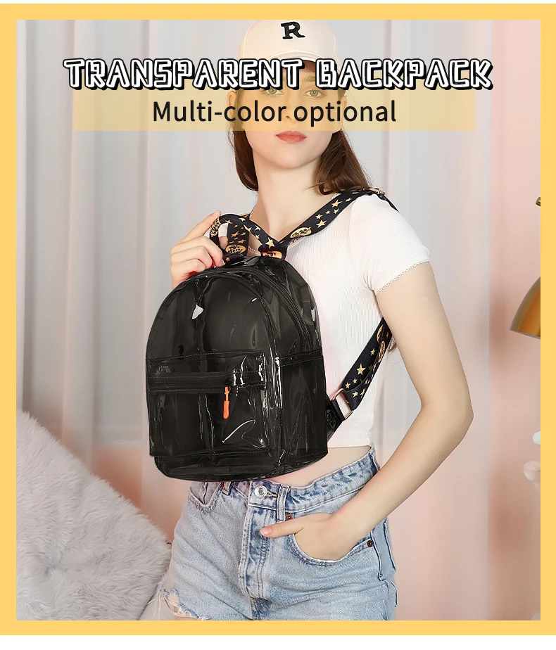 TINYAT Modischer Rucksack für Damen und Mädchen, wasserdichter Schulrucksack, große Kapazität, Reiserucksack, weiblich, lässig, Lavendel-Tagesrucksack – Detail 1