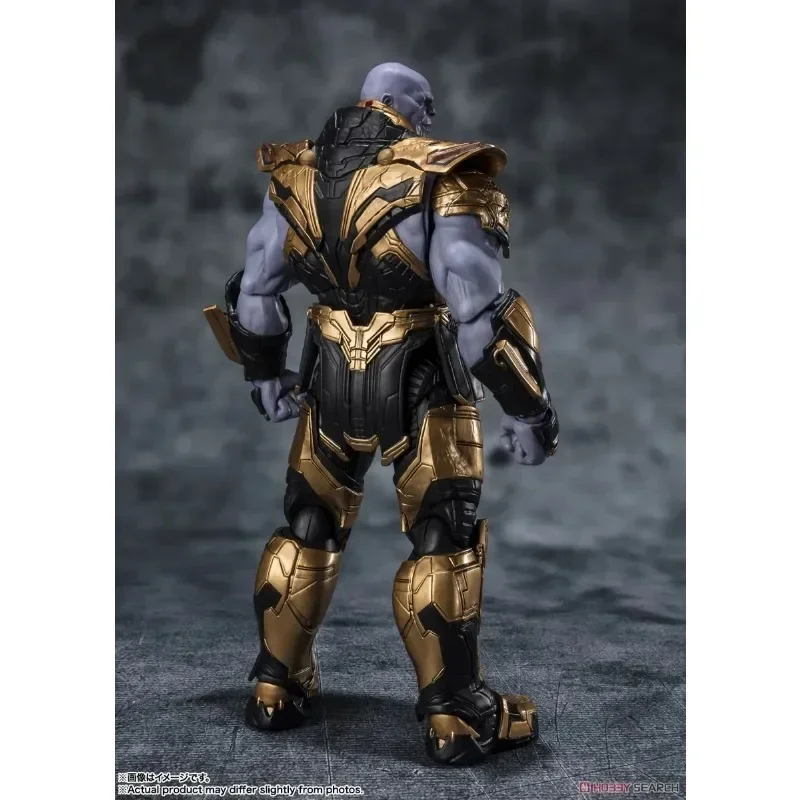 In Stock Bandai Original Thanos Iron Man Mark 85 5th 2023Edition (The Infinity Saga) Anime Action Figures Model Toy Hoilday Gift