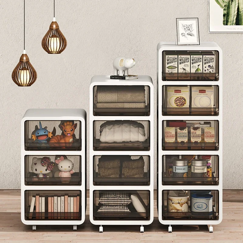 

Transparent Display Case - Household Storage Cabinet, Model Toy Display, Clothes Organizing Storage Cabinet, Elegant Design