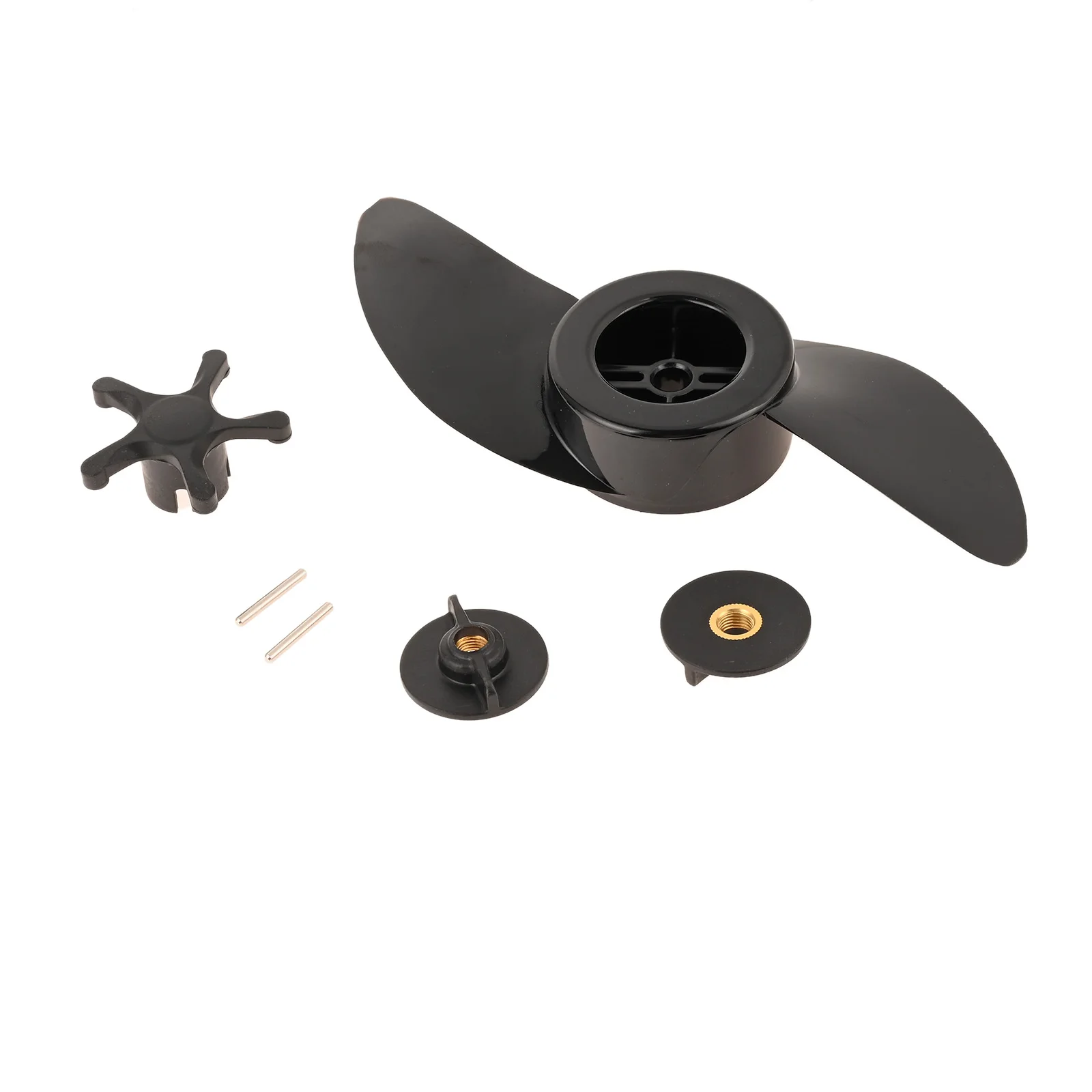 

1 Set Boat Propeller Blade 2 Blade Electric Trolling Motor Outboard Propeller for Electric Motor HAIBO T34 Boat System Propeller