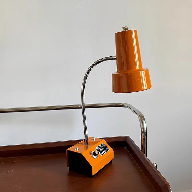 Vintage Medieval Floor Lamps Study Specific Reading High Color Tone Bedroom Study House Art Decorative LED Desk Light Luminaires