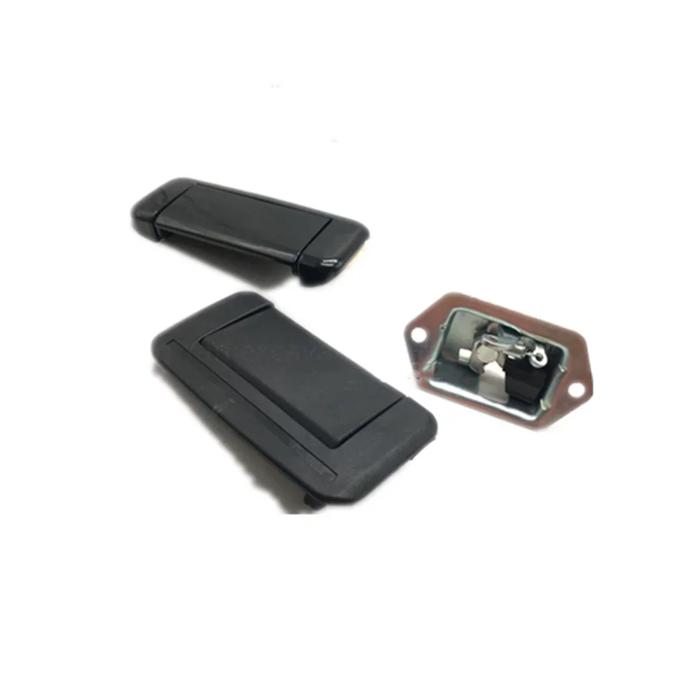 

For Komatsu Excavator Parts PC40 55 78 128 228US Cab Door Lock Body External Handle