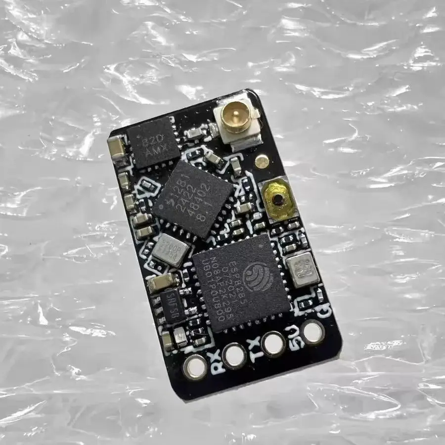 ELRS RX 433Mhz 750MHz RX 1W TX ELRS 720Mhz 500Mhz 360Mhz Receiver VTX FPV  Aircraft Model Parts With T type Antenna