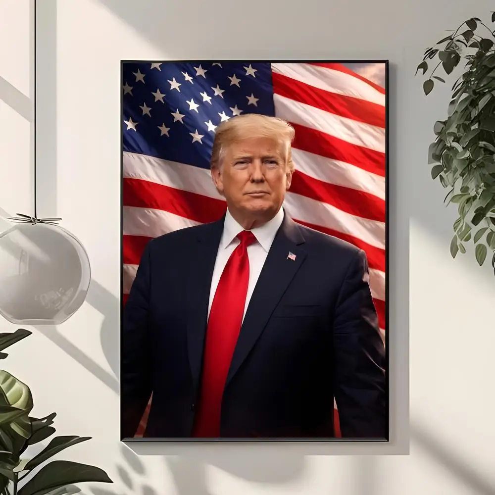 Political Figure Donald Trump Poster Distinct Home Decor Concepts Chic Indoor Art Pieces view 3