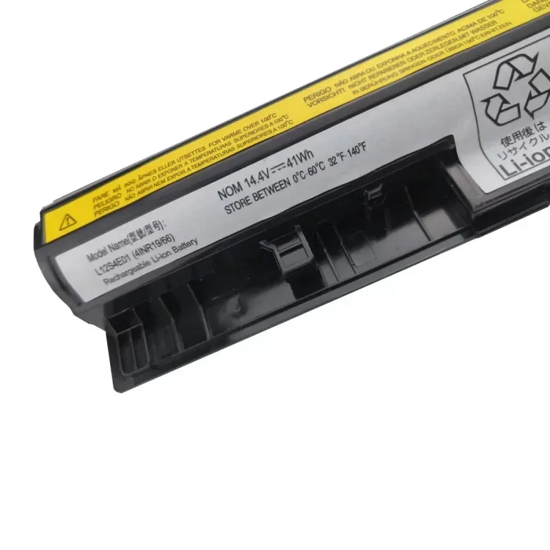 Imagem -02 - Bateria do Portátil para Lenovo 100 Original 2800mah L12l4a02 L12l4e01 L12m4a02 L12m4e01 L12s4a02 L12s4e01