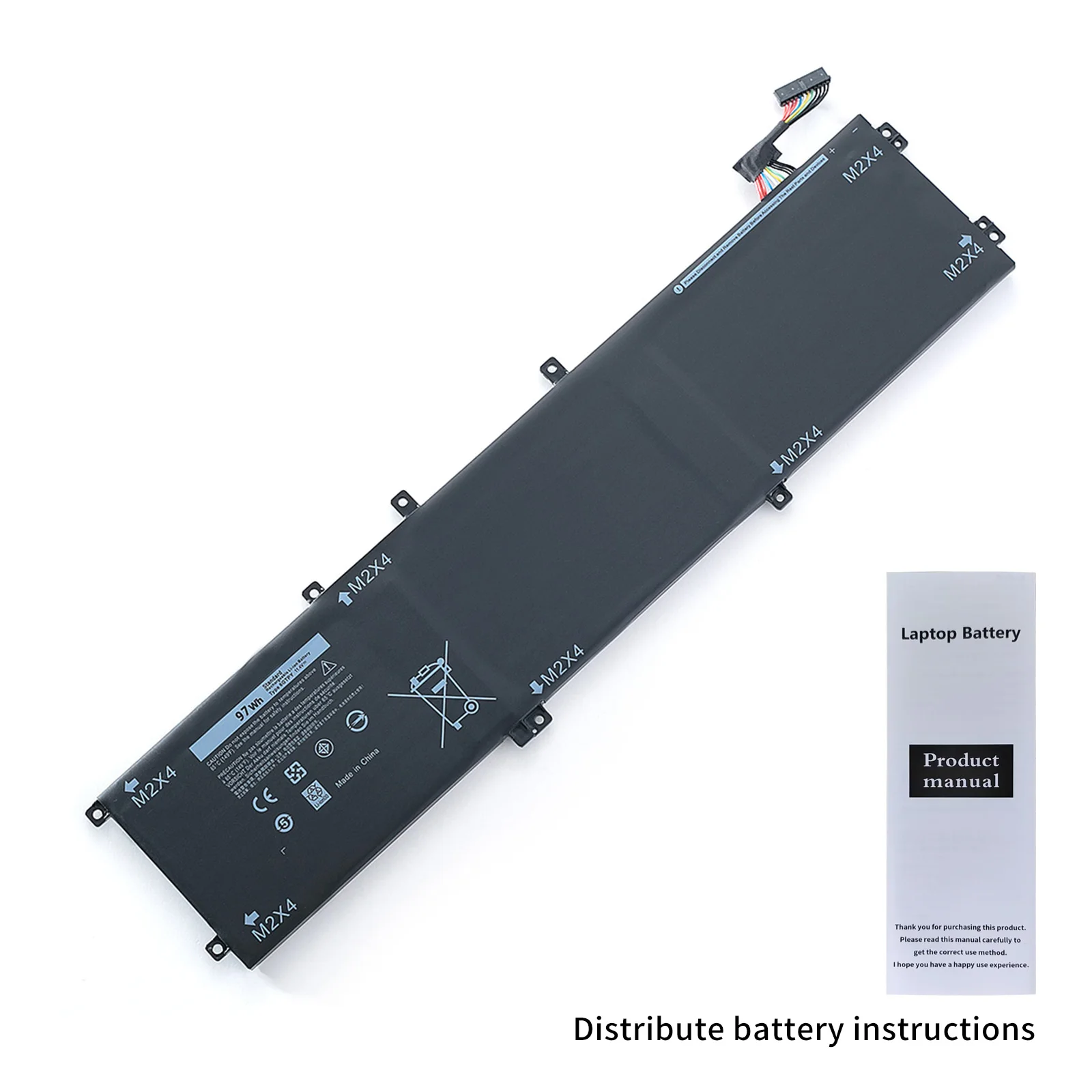 6GTPY Battery for Dell XPS 15 9560 9570 9550 7590 P56F001 Precision 5510 5520 5530 5540 M5520 M5510 Replacement Vostro 7500 7590