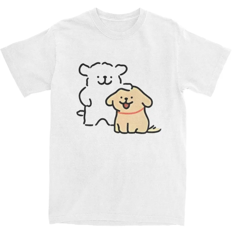 

Cute Little Dog Maltese Golden Retriever 3D Printed O-neck Short Sleeved Breathable Quick Drying Loose and Comfortable T-shirt