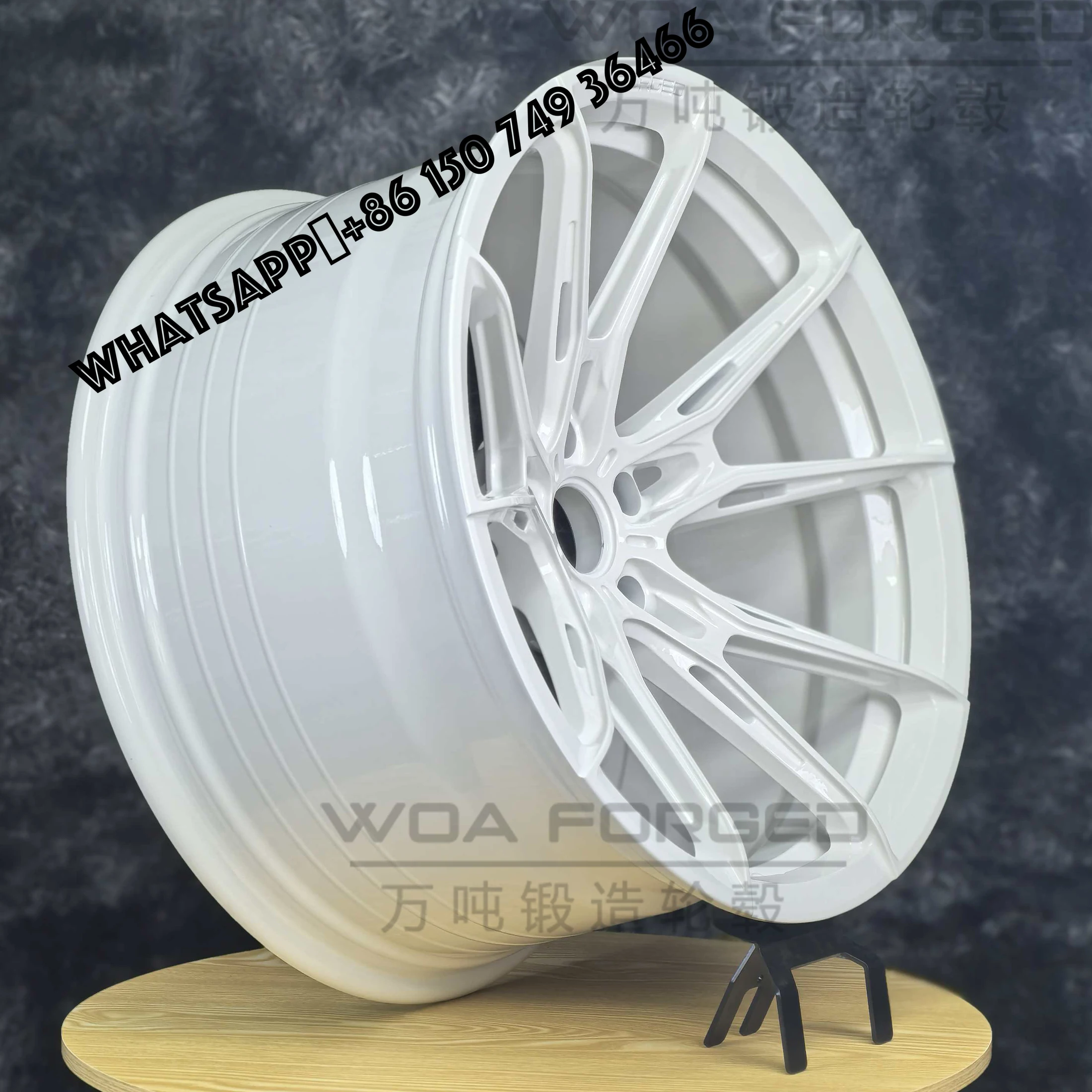 

R.2 FG Stylish Muscular 18-22 Inch Forged Aluminum Passenger Car Wheels Deep Dish Chrome Polished Low Weight Fit 5x114.3 5X120