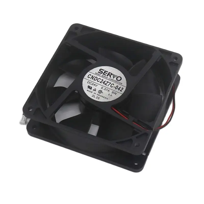 2pcs/lot Cooling Fan CNDC24Z7C-042 24V 0.37a 9W Lift Elevator Parts Accessories