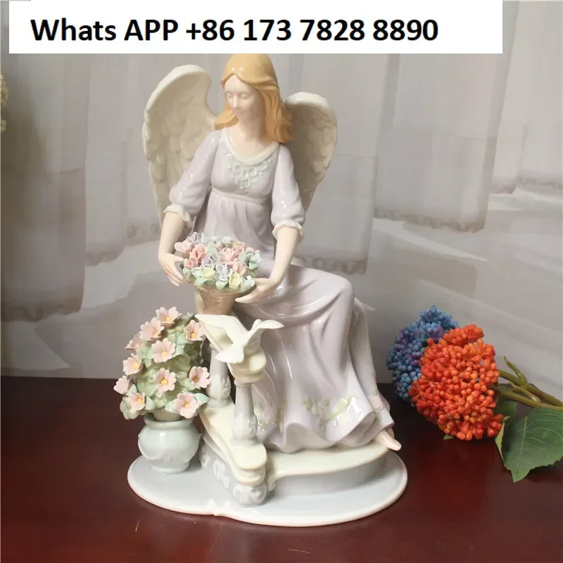 Productos de cola, adornos de cerámica elegantes españoles, colección exquisita de regalos de cumpleaños para el hogar