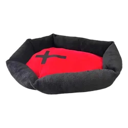 Halloween Pet Nest Large Cat Bed Warm Plush Pat Cat Dog Mat Soft Cute Pet Supplies Puppy Kennel Washable Cat Sleep Bed Cushion