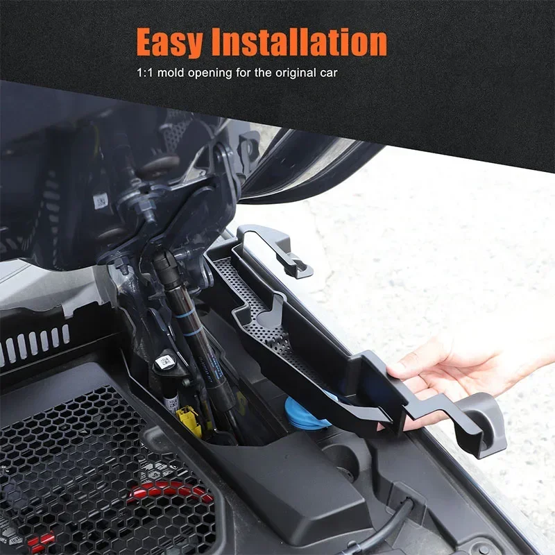 

For BMW 5 Series 530i G60 G61 G68 2024+ ABS Engine compartment water tank anti blocking cover Car Accessories