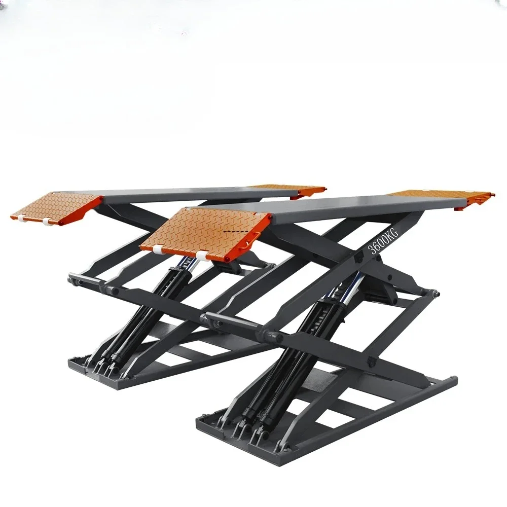 SY-30CBL Ultrathin Scissor Car Lift CE Certificate Car Lift Fast Delivery Portable Save Space