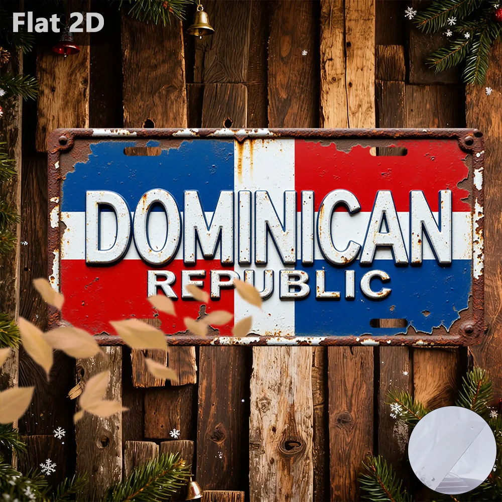 [Retro Home Decor] 2D Flat, 1pc, Only for Decoration, Decorative Plaque & Statues (12