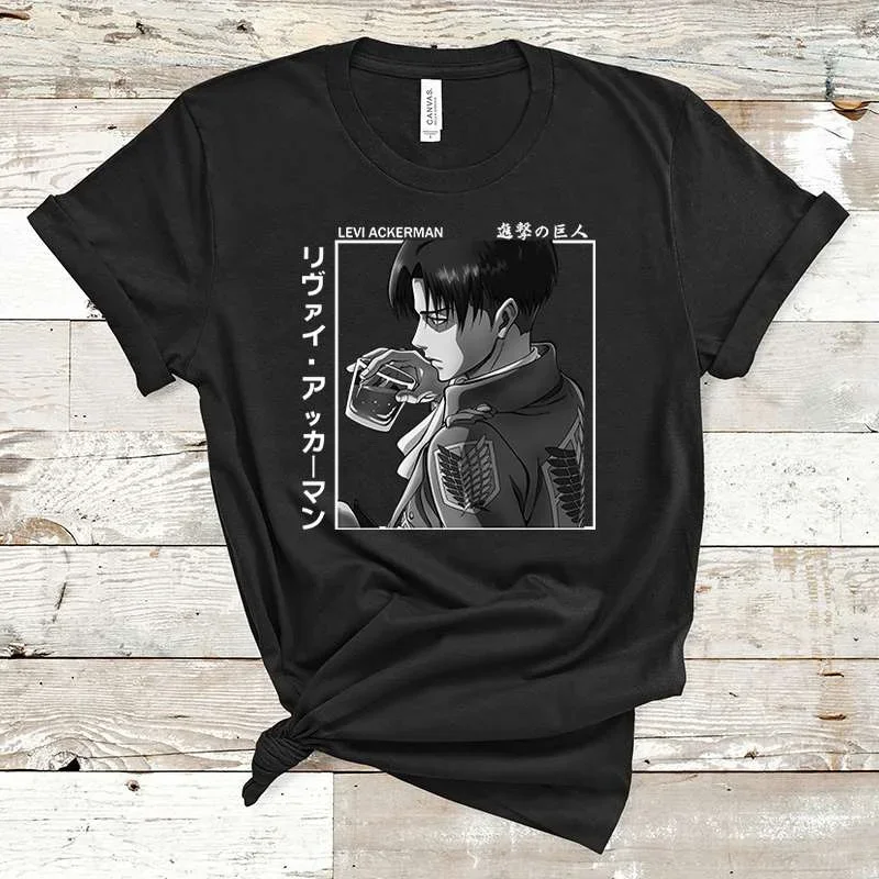 Japanese Anime T-shirt Men and Women Loose T-shirt Casual Streetwear Short Sleeve Shirt Tops