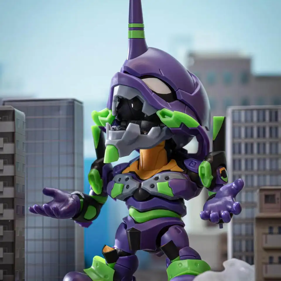 Soskill Evangelion Q Version Assembly Model Kit Blind Box