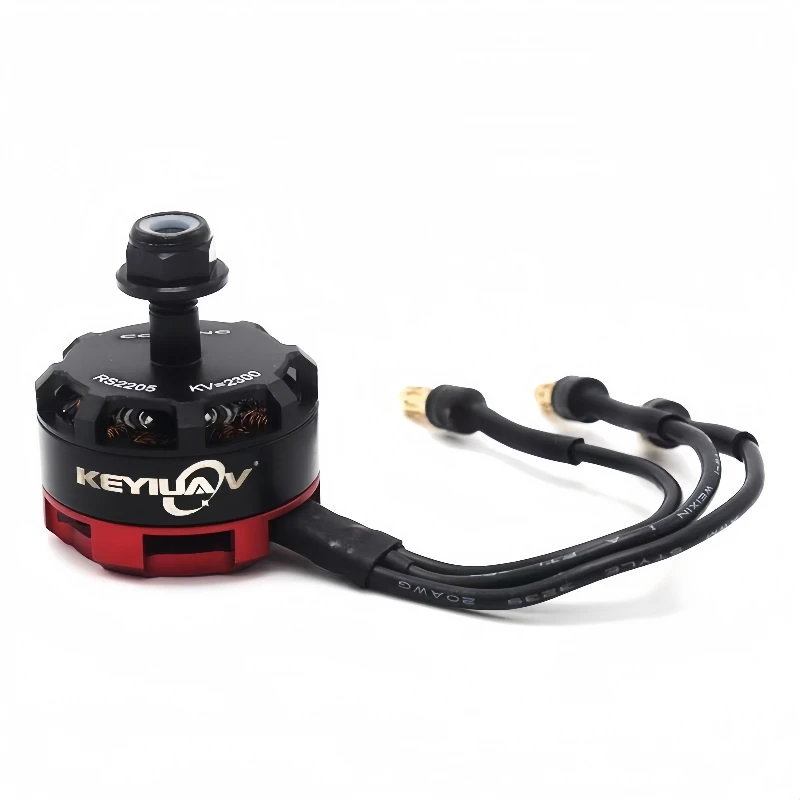 Bürstenloser Modellflugzeugmotor 2205KV2300 kleiner RS mit festem Flügel, vierachsige Kreuzungsmaschine, Mehrachsenmotor vorwärts und rückwärts