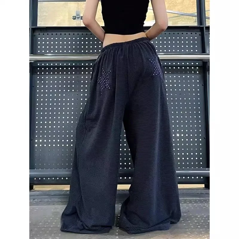 

Мужские повседневные брюки с высокой талией, свободного кроя, осенне-зимние, в клетку, винтажные, из полиэфирного волокна, теплые зимние брюки в пол