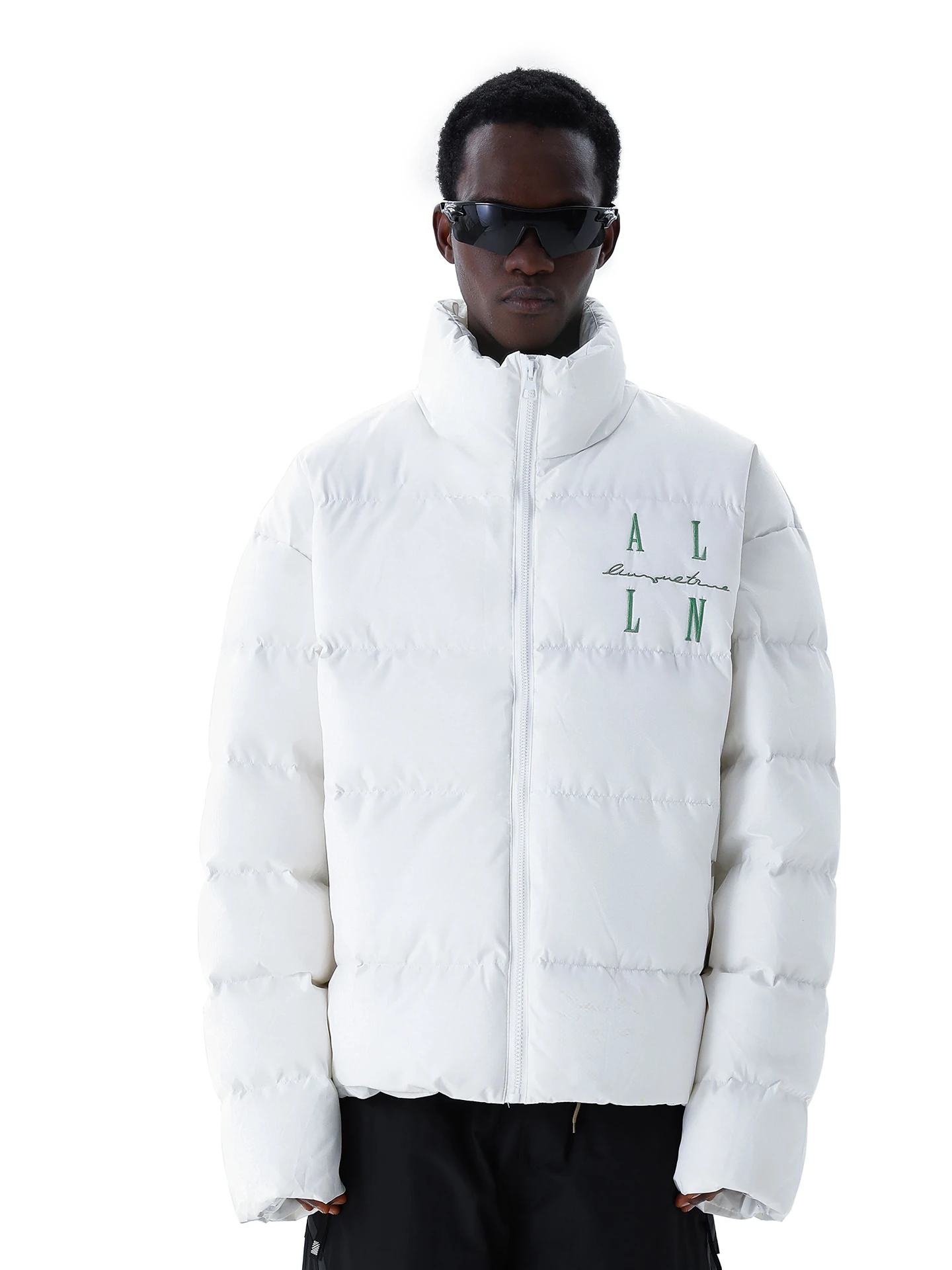 

MMOPTOP Men's ort Puffer Jaet Warmth Bread Sle Stand Collar down Coat Polyester Fiber Long Sve Thiened Winter Coat