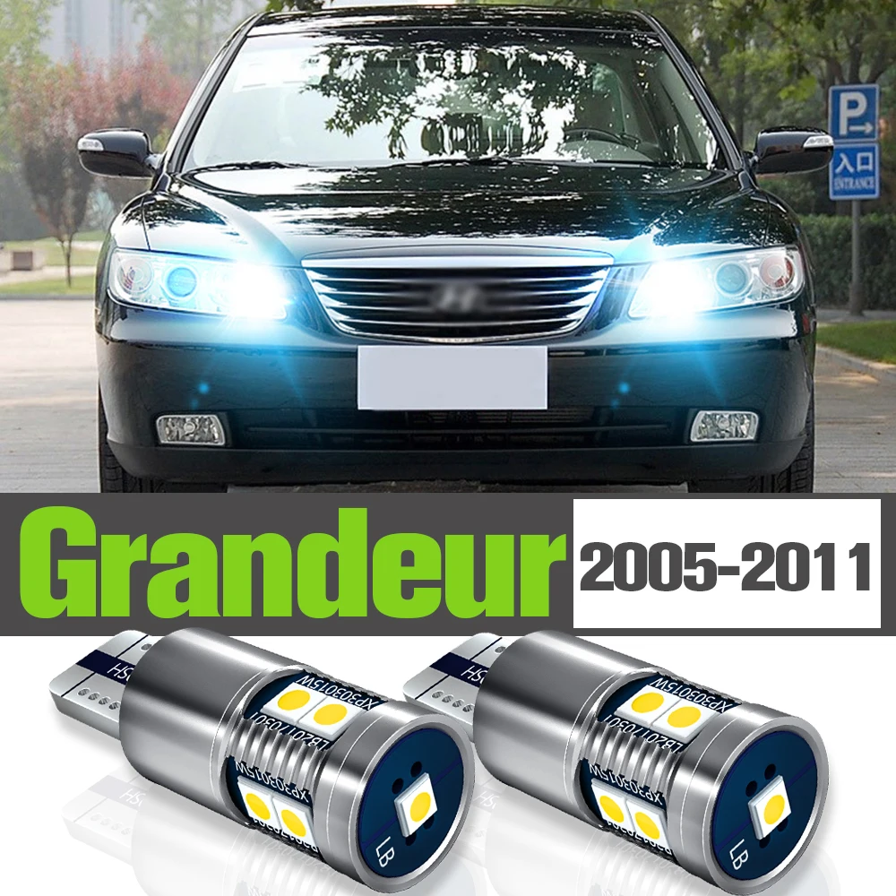 

2x LED Parking Light Accessories Clearance Lamp For Hyundai Grandeur 2005 2006 2007 2008 2009 2010 2011