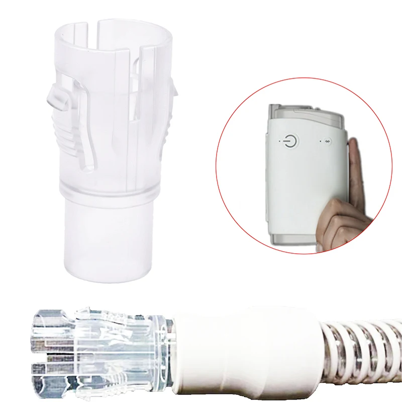 1Pcs For ResMed AirMini Hose Connector For CPAP Tube CPAP Hose Port to Multi-brand Air Nasal Masks Accessories