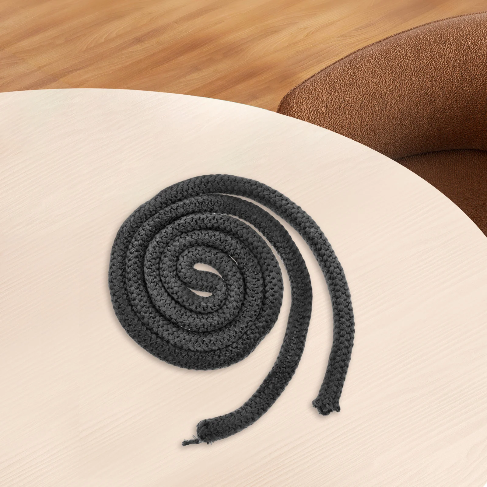 

20mmx2.5m Fiberglass Rope Seal Wood Stove Gasket Fireproof Insulation Fireplace Sealing Accessory High Temp Resistant