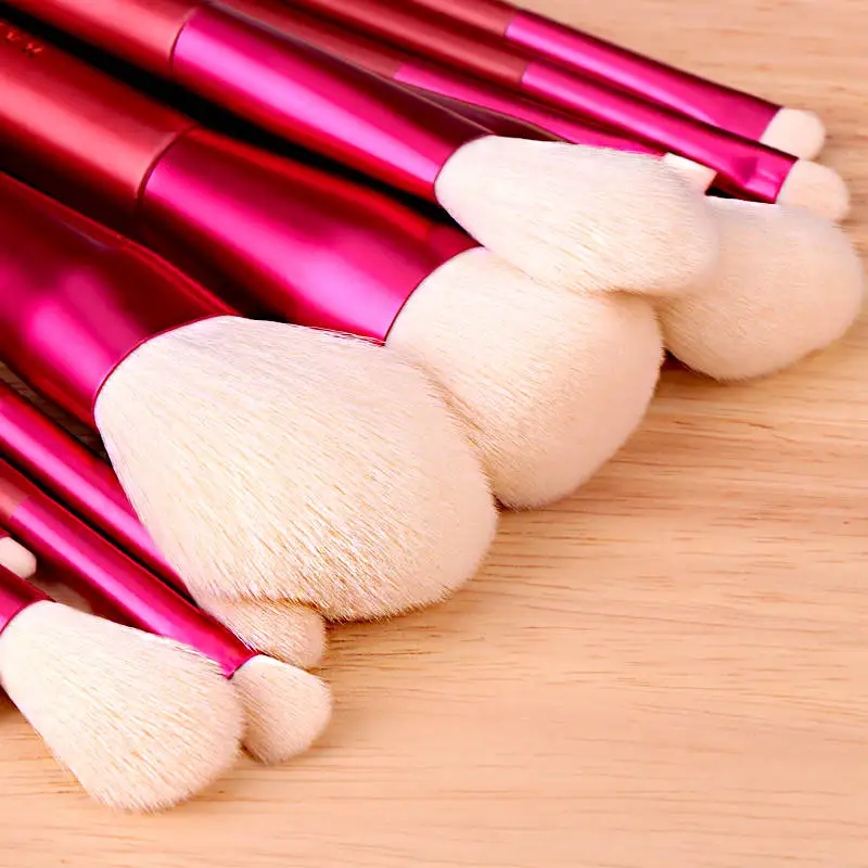 FJER 12PCs/set Makeup Brushes Set Portable Multifunctional Soft Cosmetics Beauty Tool Kit  Pincel Maquiagem