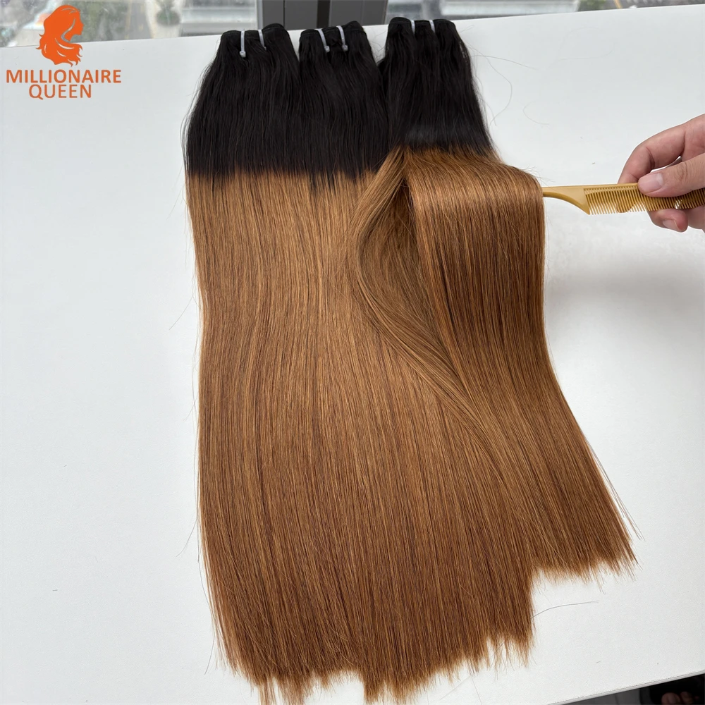 

15A Super Double Drawn Virgin Straight Bundles Weaving Raw Vietnamese Hair Bundles Human Hair Unprocessed weave Extensions