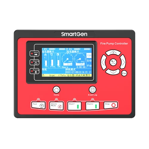 Fire pump unit controller FPC915 remote manual/rain valve/weekly regular start + two sets of start output + charger
