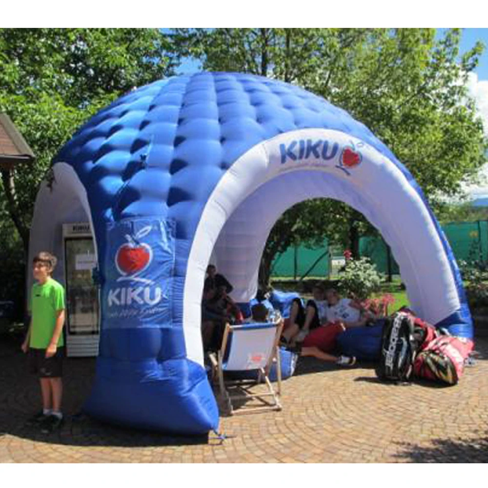 Professional high quality advertising promotion trade show booth spider dome xgloo event inflatable tent 5mD