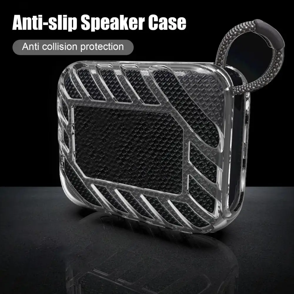 Jbl go 4用tpu保護ケース,ポータブルbtスピーカー,落下防止,透明カバー,衝撃保護