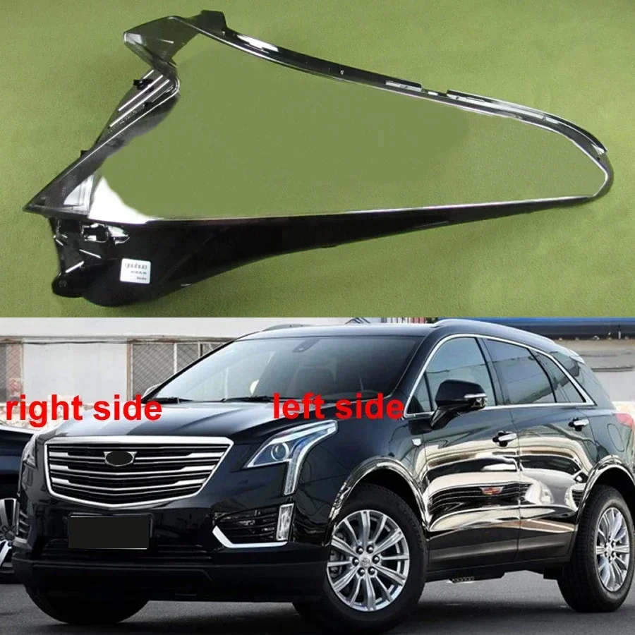 

For Cadillac XT5 2016-2022 Car Accessories Headlight Lens Cover Headlamp Shell Lampshade Transparent Shade Mask Plexiglass
