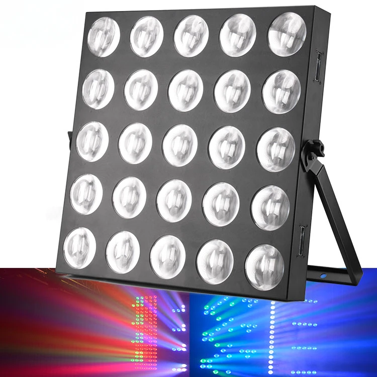 Oświetlenie DJ-skie 300w 5x5 RGB Dekoracyjna matryca tła LED na zestaw ślubny lub DJ-ski