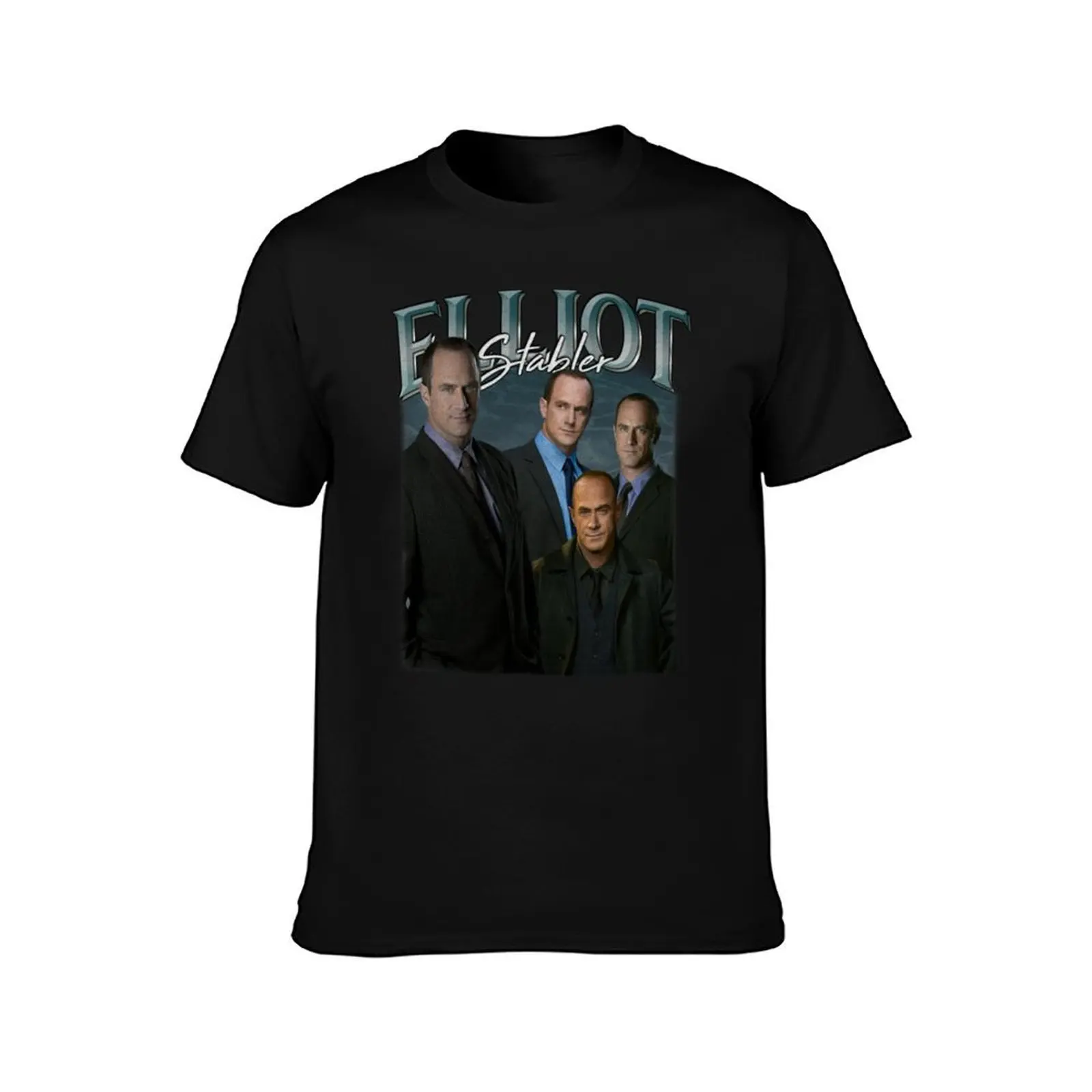 Elliot Stabler T-Shirt Big and Tall Gym T-Shirt