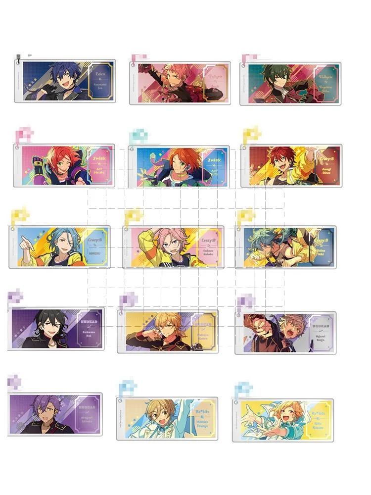 

2025 Anime Game Ensemble Stars B Acrylic Keychain HiMERU Nito Nazuna Oukawa Kohaku Amagi Rinne Pendant Cosplay DIY Props Gift