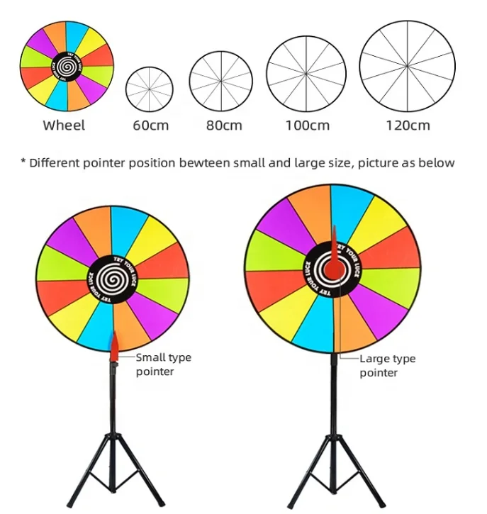 Events Games Fortune Spins Prizes Wheel Lucky Wheel Sand Medals Lucky Wheel Display Stand