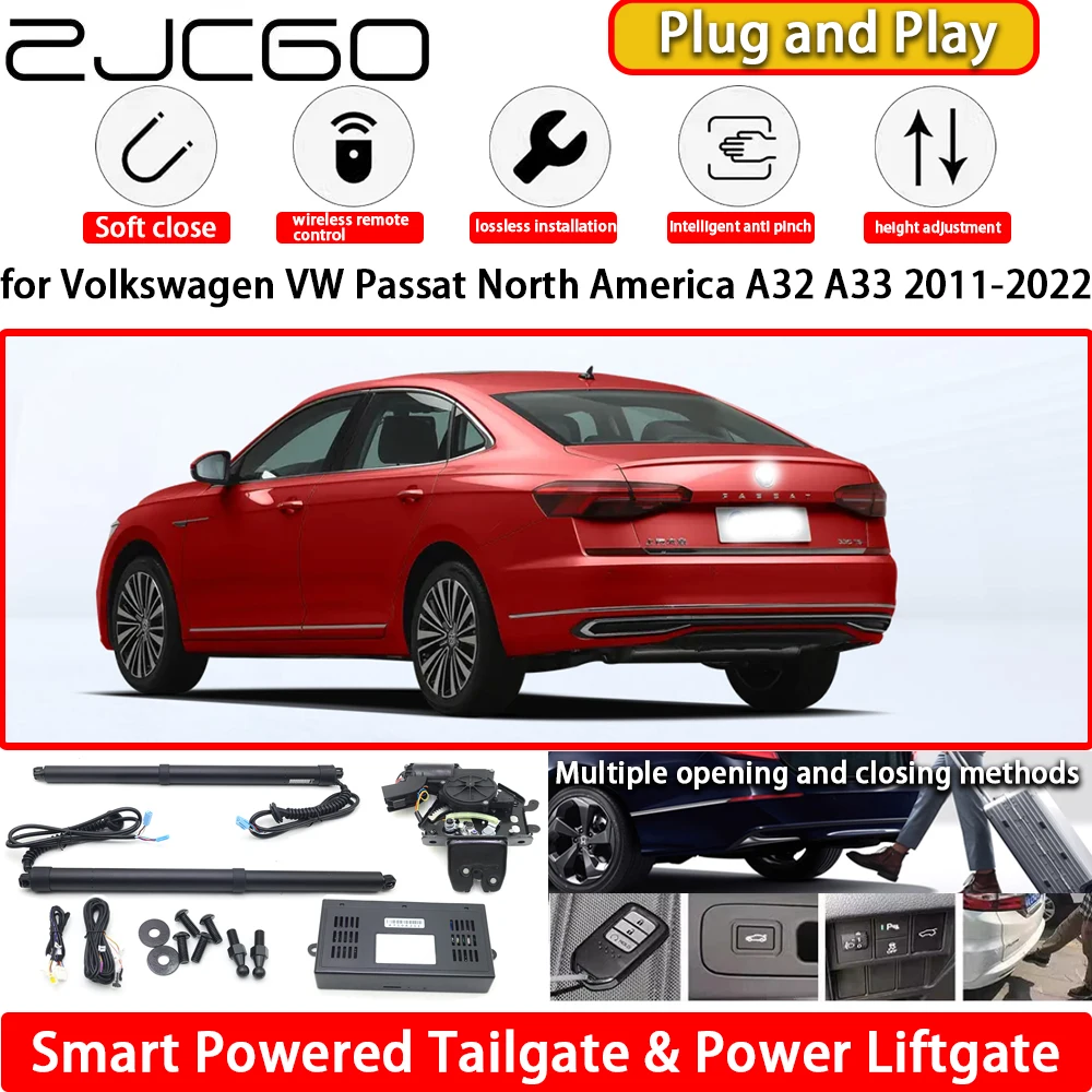 

for Volkswagen VW Passat North America A32 A33 2011-2022 Automatic Electric Powered Tailgate Power Liftgate Tail Gate Lift Kit