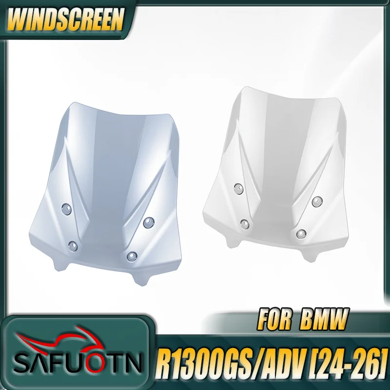 

Motorcycle Windshield For BMW R1300GS ADV 2024 2025 2026 Models Windscreen Wind Deflector Protector Front Spoiler Cover