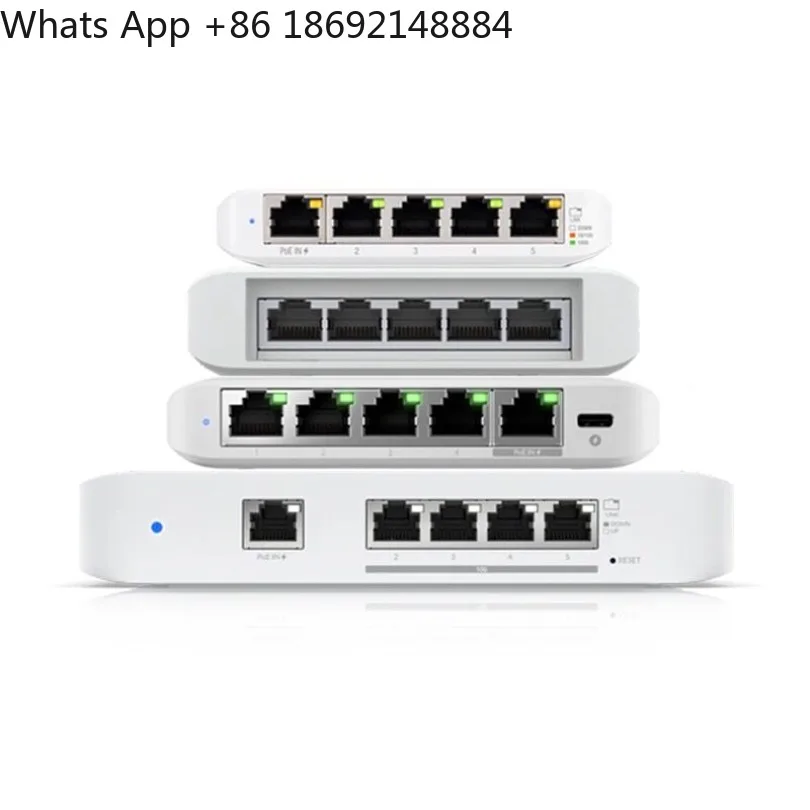 Port 2.5G two-layer network management switch mini weak current box desktop spot