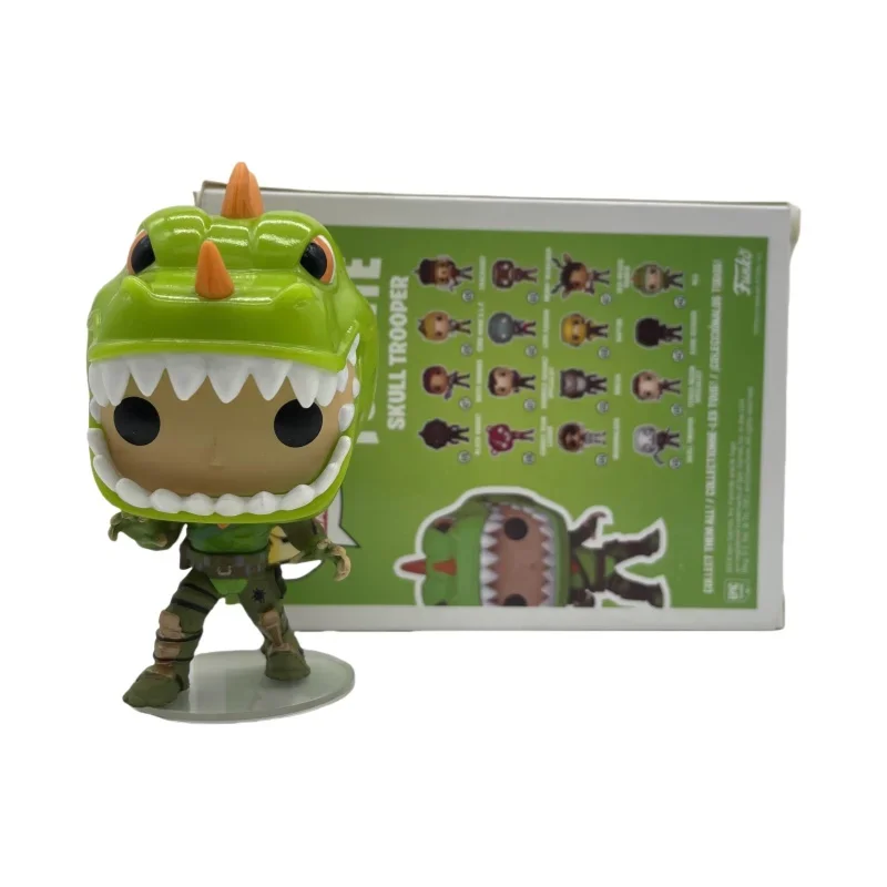 Fortnight Popstyle La fortaleza Noche Cráneo Trooper # 443 colección de figuras de acción de vinilo modelo juguetes para niños regalo de Navidad