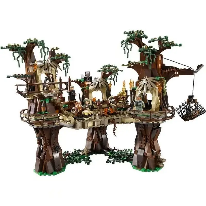 1990PCS Forest Tribe Village Adventure Building Blocks 10236 Set Bricks Toys Birthday Christmas Gifts for Adults view 4