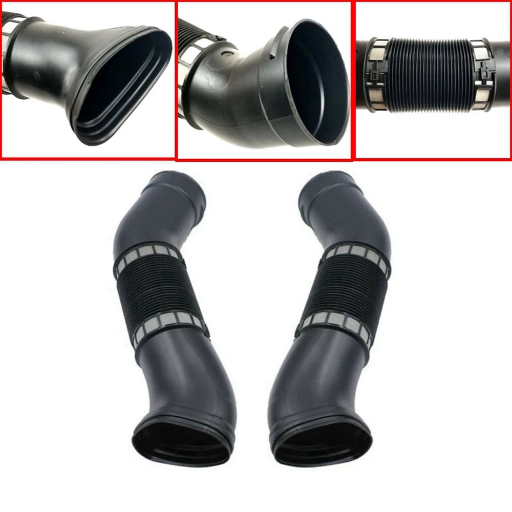 2PCS Car Air Intake Duct Hose 1120943782 1120943682 for Mercedes Benz W220 S280 S320 S350 1999-2005