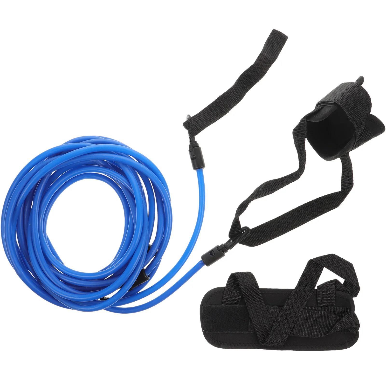 

Portable Ankle s Blue Elastic Straps 6x10x4m Ankle Resistance Supply Yoga Tube Adjustable Cuffs Durable