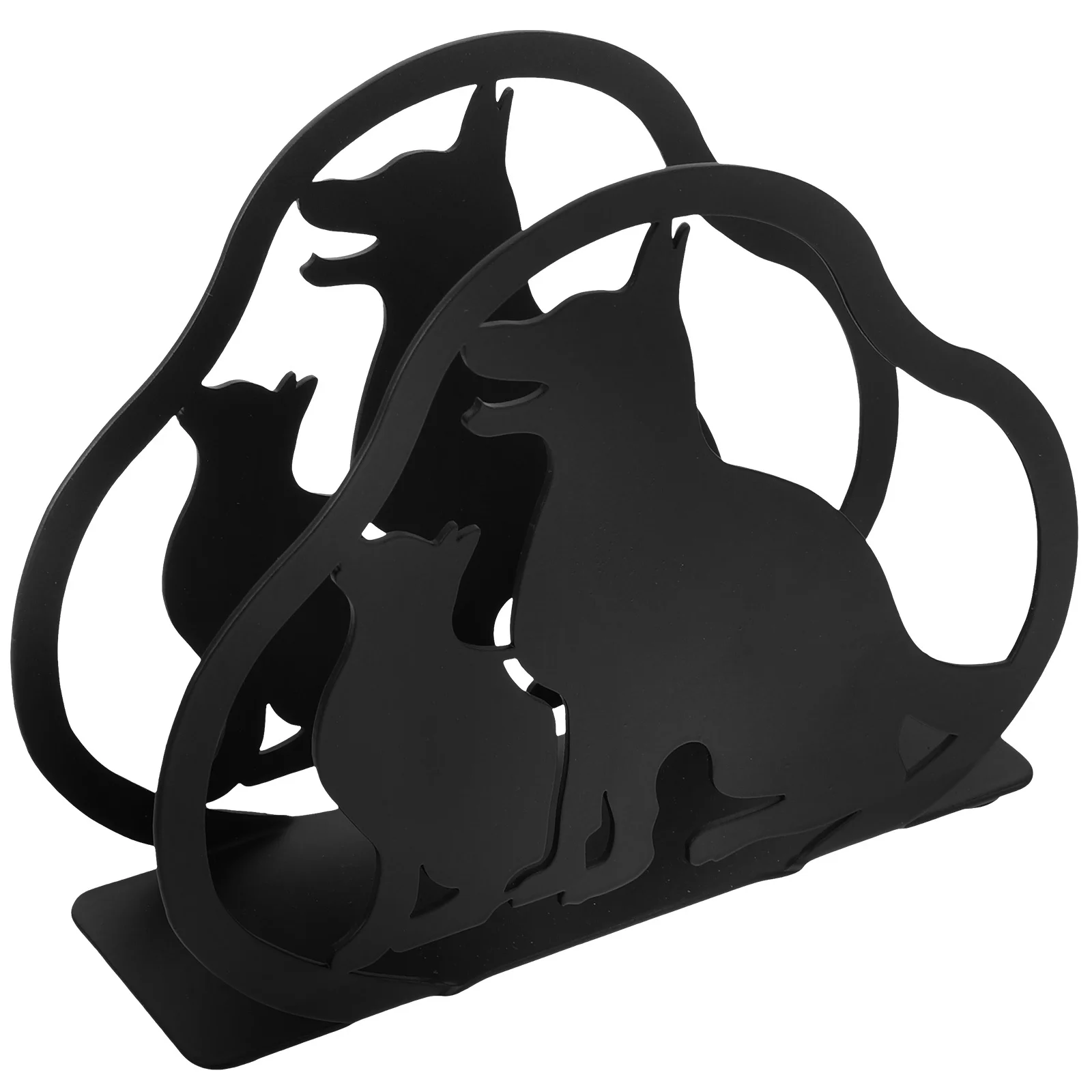 

Iron Animal Holder Vertical Stand For Kitchen Bar Table Dispenser Guest Holder Modern Napkin Basket Cocktail Napkin