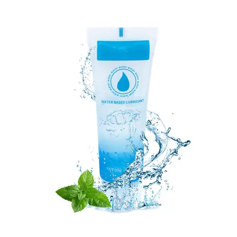 Disposable Travel Size Lubricant Water Based Lube 25g Sachets for Men Women Couple Use Sensual Moisturizer Lubricant