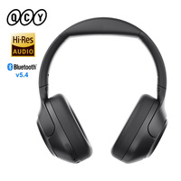 QCY H3 ANC Hi-Res Audio Wireless Headphones Bluetooth 5.4 Over Ear Headset 60Hrs 43dB Hybrid Active Noise Cancellation Earphone