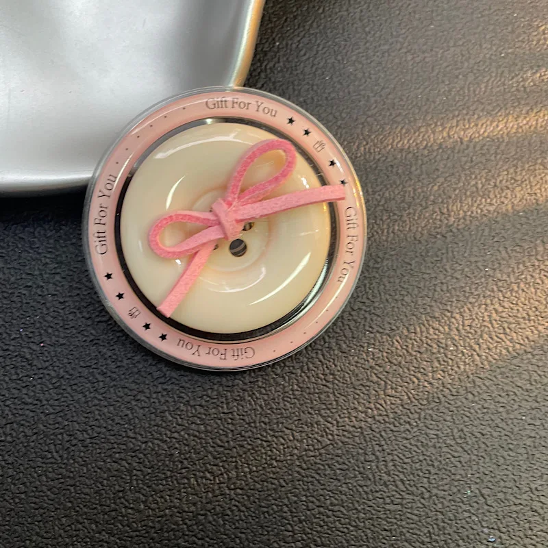 Ins estilo minimalista botão arco airbag suporte desktop volta adesivo nicho universal magsafe suporte magnético para iphone 17 16 15