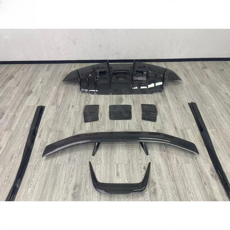 

For Premium Car Accessories Dry Carbon Fiber Body F8 | N- Style Full Aero Kit | Front Lip, Side Skirts, Rea Durable