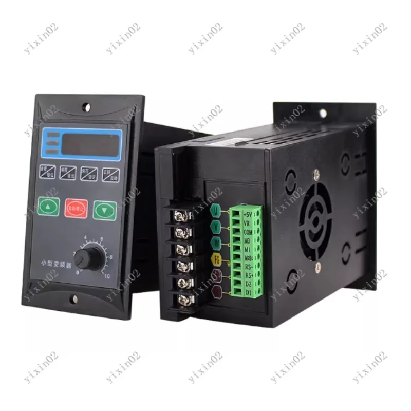 Mini Compact 220V to 380V 3-Phase Motor Frequency Converter Small Power Inverter for Home And Industrial Use